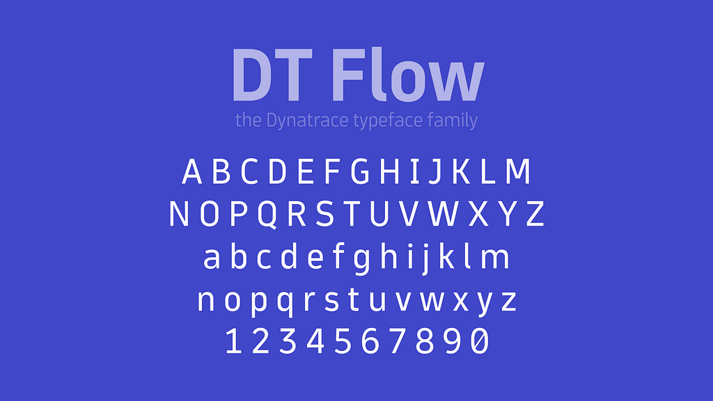 DT Flow font