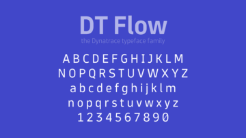 DT Flow Dynatrace typeface