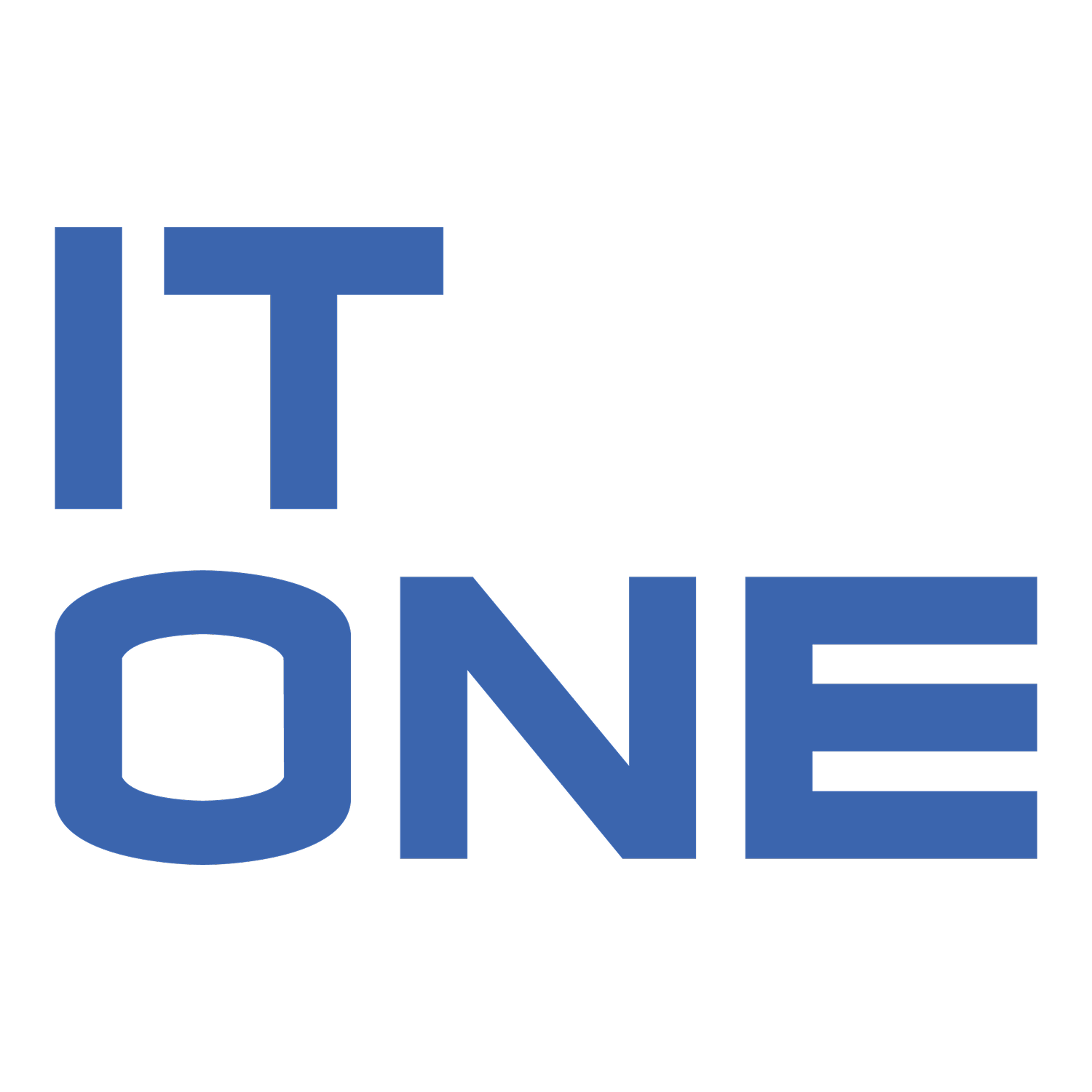 IT One blue logo