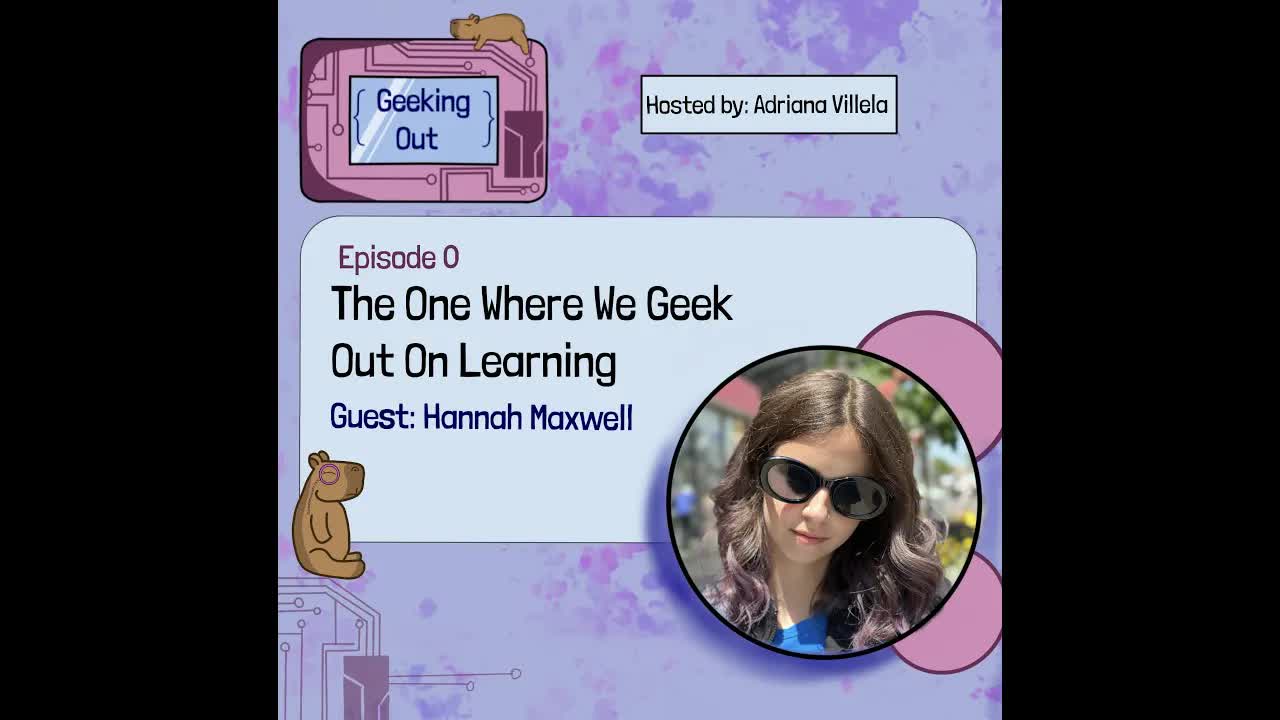 E00 The One Where We Geek Out on Learning with Hannah Maxwell bzuml x NEM
