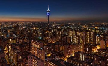 Johannesburg city night