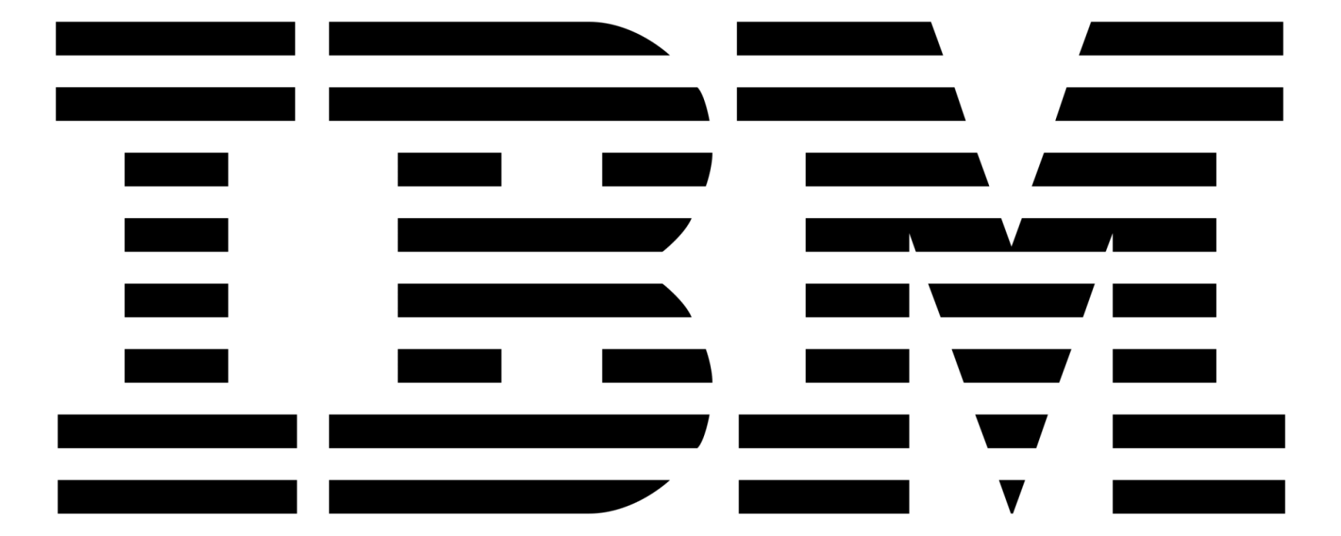 Ibm logo black transparent