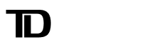 Td bank logo monochrome