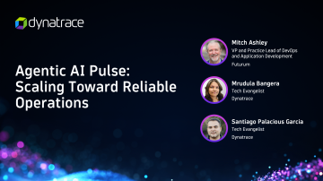 Dynatrace webinar series agentic ai pulse