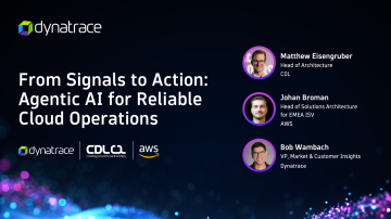 Dynatrace webinar series cdl aws agentic ai