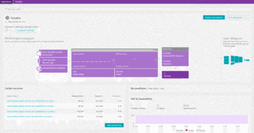 Application performance analysis overview Dynatrace screenshot