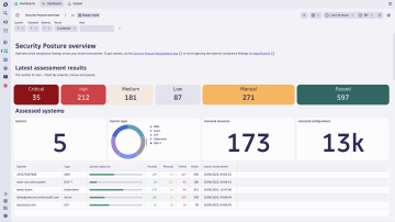 Screenshot: Integrated security for modern cloud environments
