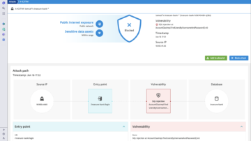 Application protection dashboard