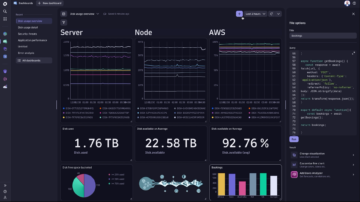 Dashboard disk usage screenshot