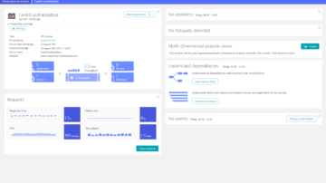 OneAgent SDK service overview Dynatrace screenshot