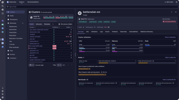 Screenshot di Kubernetes Security Posture Management