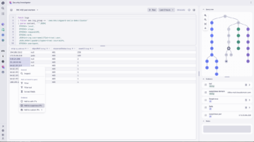 Security Analytics dashboard