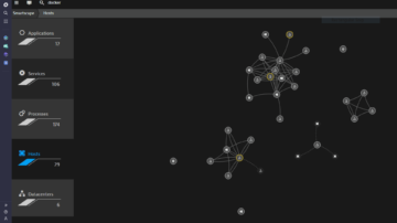 Smartscape Docker 主机 Dynatrace 屏幕截图