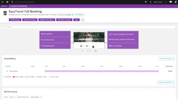Synthetic testing clickpath Dynatrace screenshot