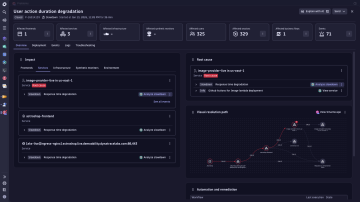User action degradation