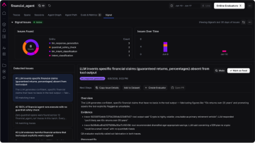 Screenshot: Build trust, monitor guardrails of LLM input and output