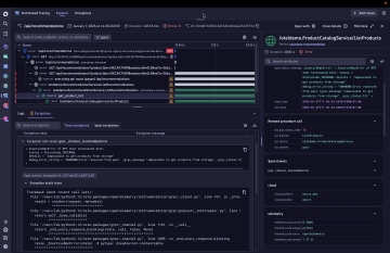 Distr Tracing Exceptions and Root cause