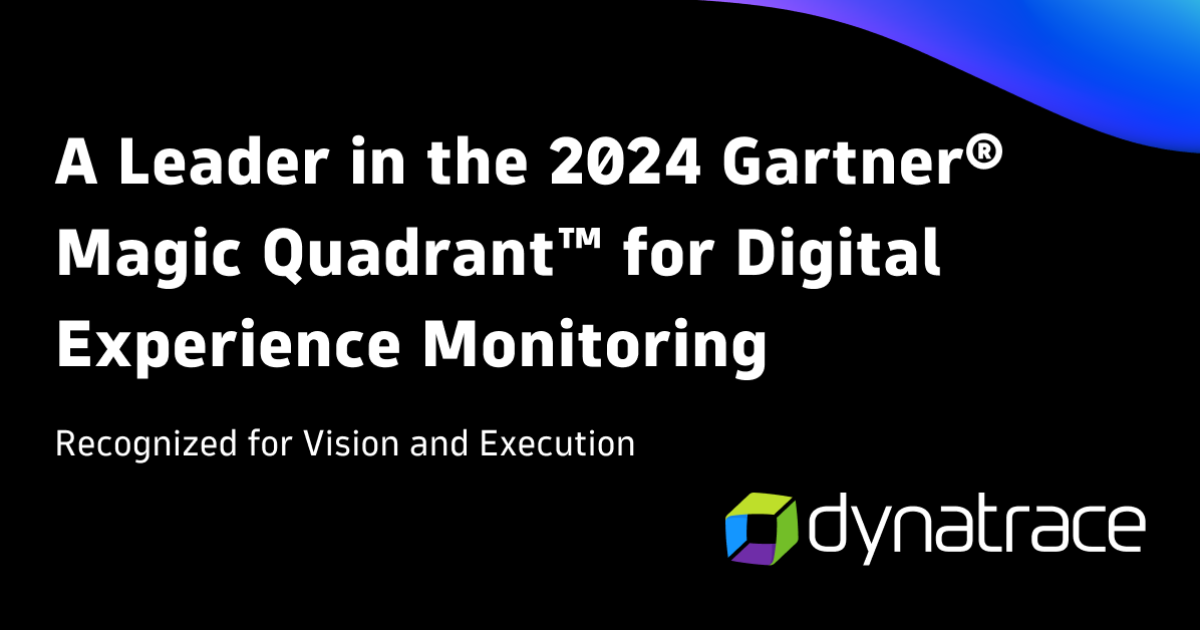 50+ Appdynamics Dynatrace Gartner, Dynatrace was named a leader in
