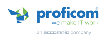 Proficom logo primary light