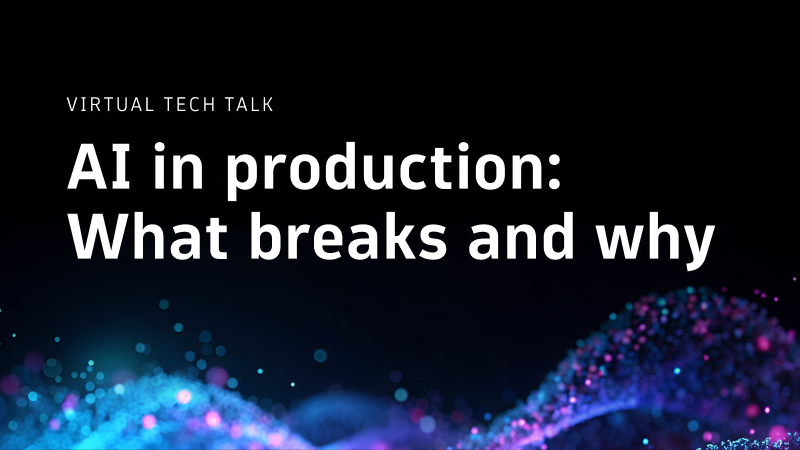 India Monthly Virtual Tech Talks: AI in Production | On-Demand thumbnail